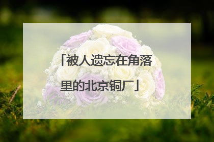被人遗忘在角落里的北京铜厂
